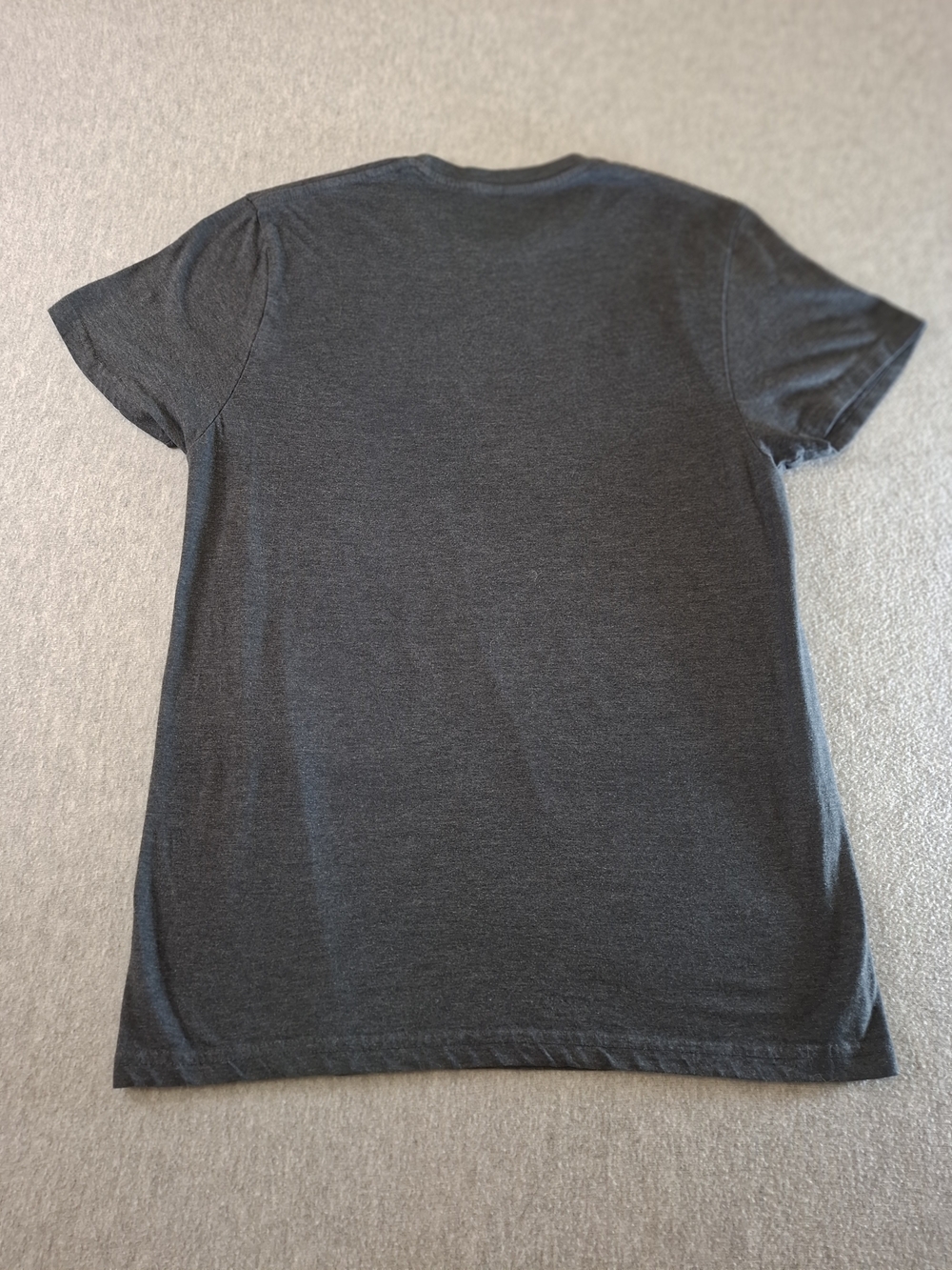 NIRVANA Black Tee with Yellow Smiley and Multicolor Swirl - Picture 7 of 7